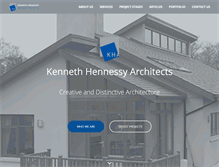 Tablet Screenshot of kharchitects.ie